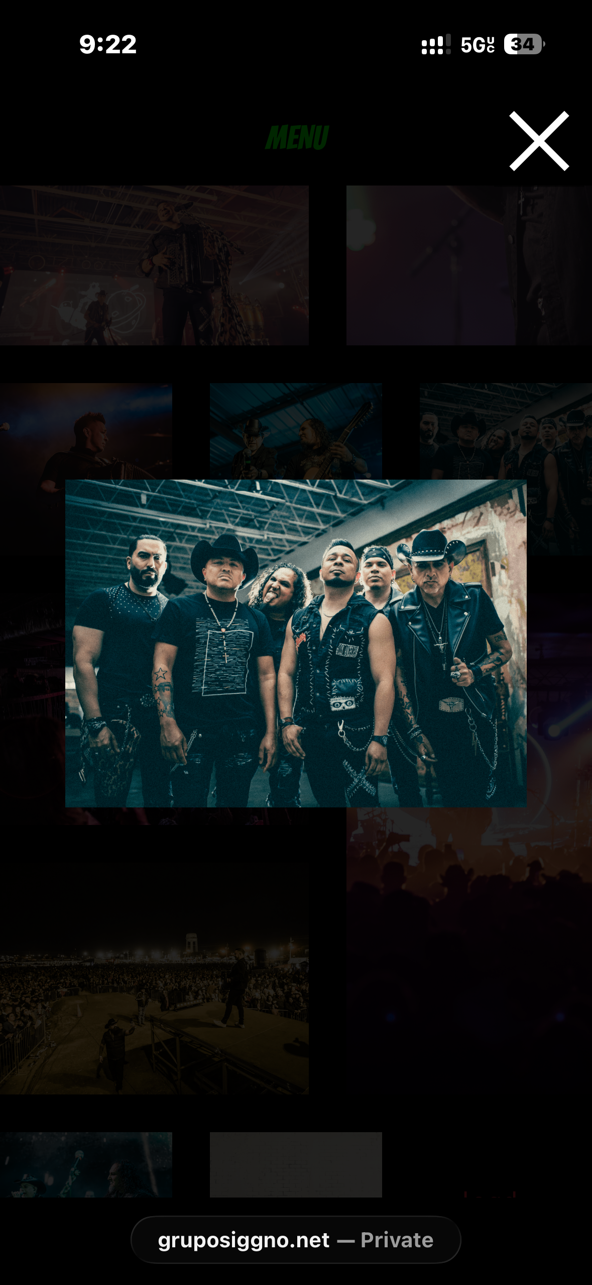 Grupo Siggno — band group photo